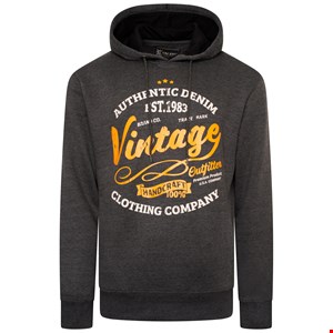 KAM Over Head Vintage Hoody